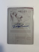 2017 Panini Contenders Draft Picks Des Lawrence Printing Plate Auto 1/1 UNC