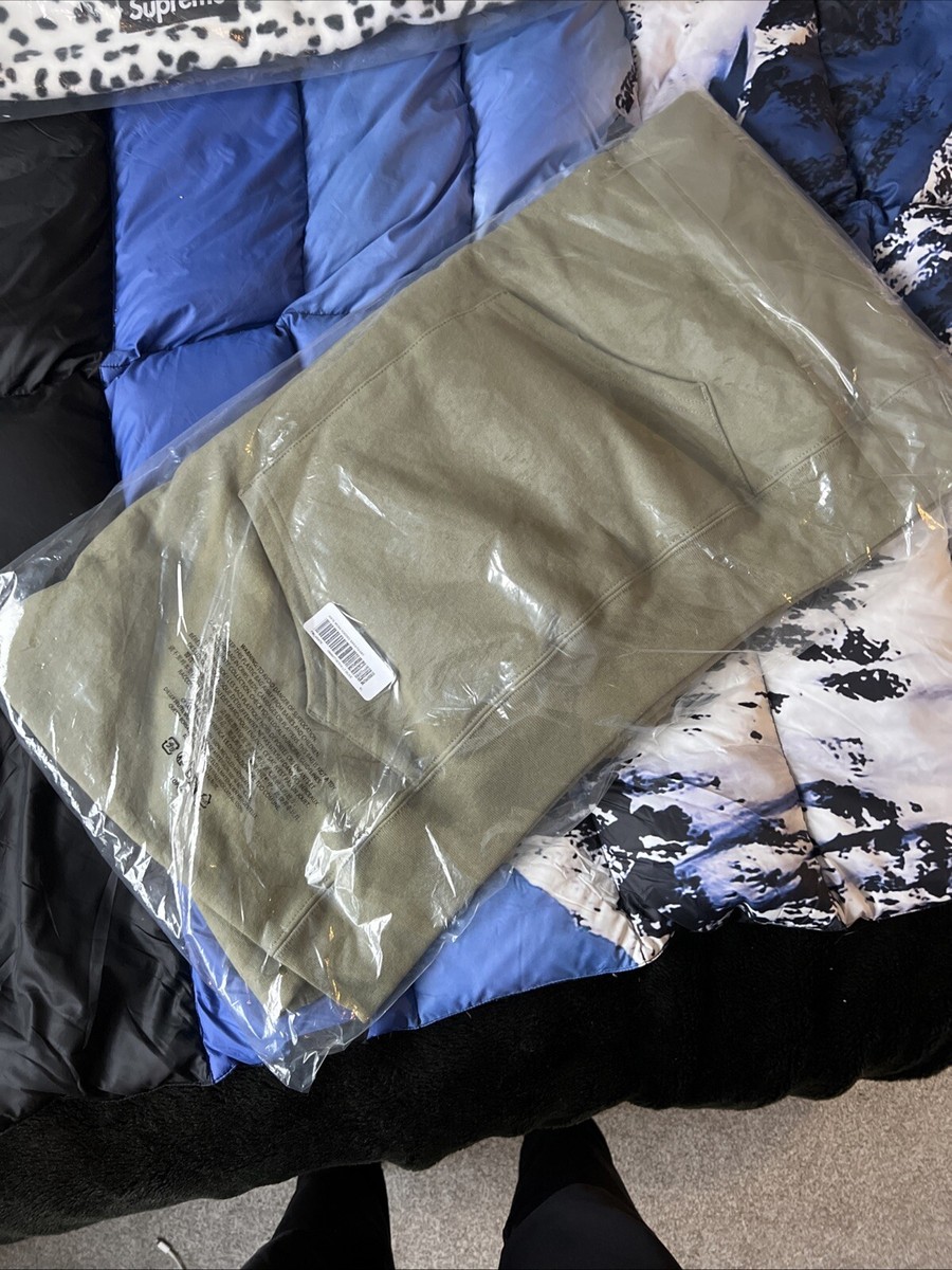 Supreme Kate Moss Hooded Sweatshirt. XL, Light Olive - FW24