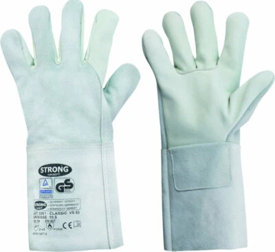 Schweißerhandschuhe "CLASSIC VS53" Stronghand Hitzeschutz- Arbeits- handschuh - Bild 1 von 2