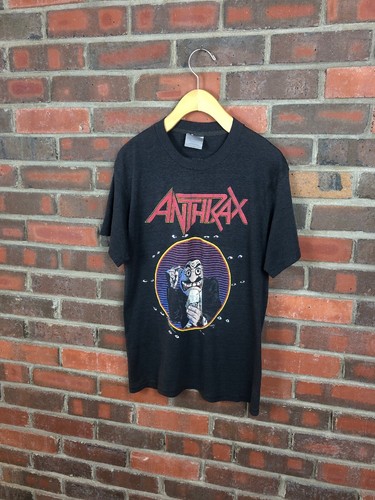 vintage 1989 Anthrax Brockum T Shirt 