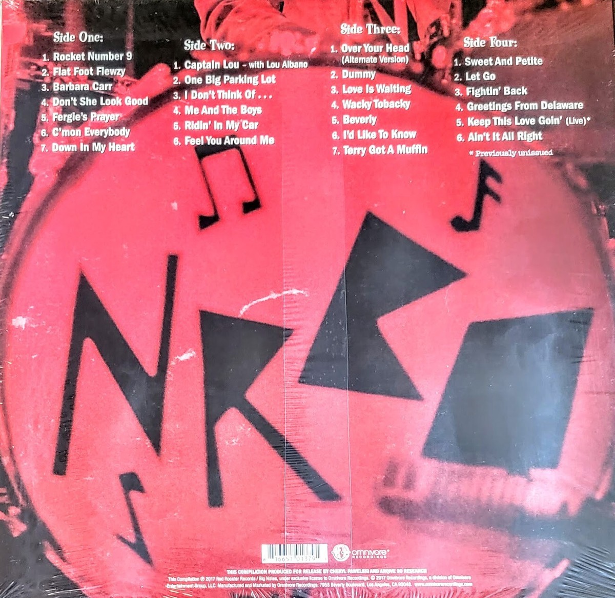 米2LP NRBQ High Noon - A 50-Year Retrospective (Update) OVLP213 Omnivore Recordings /00520 NRBQ – High Noon - A 50-Year Retrospective (Update) – 2 x