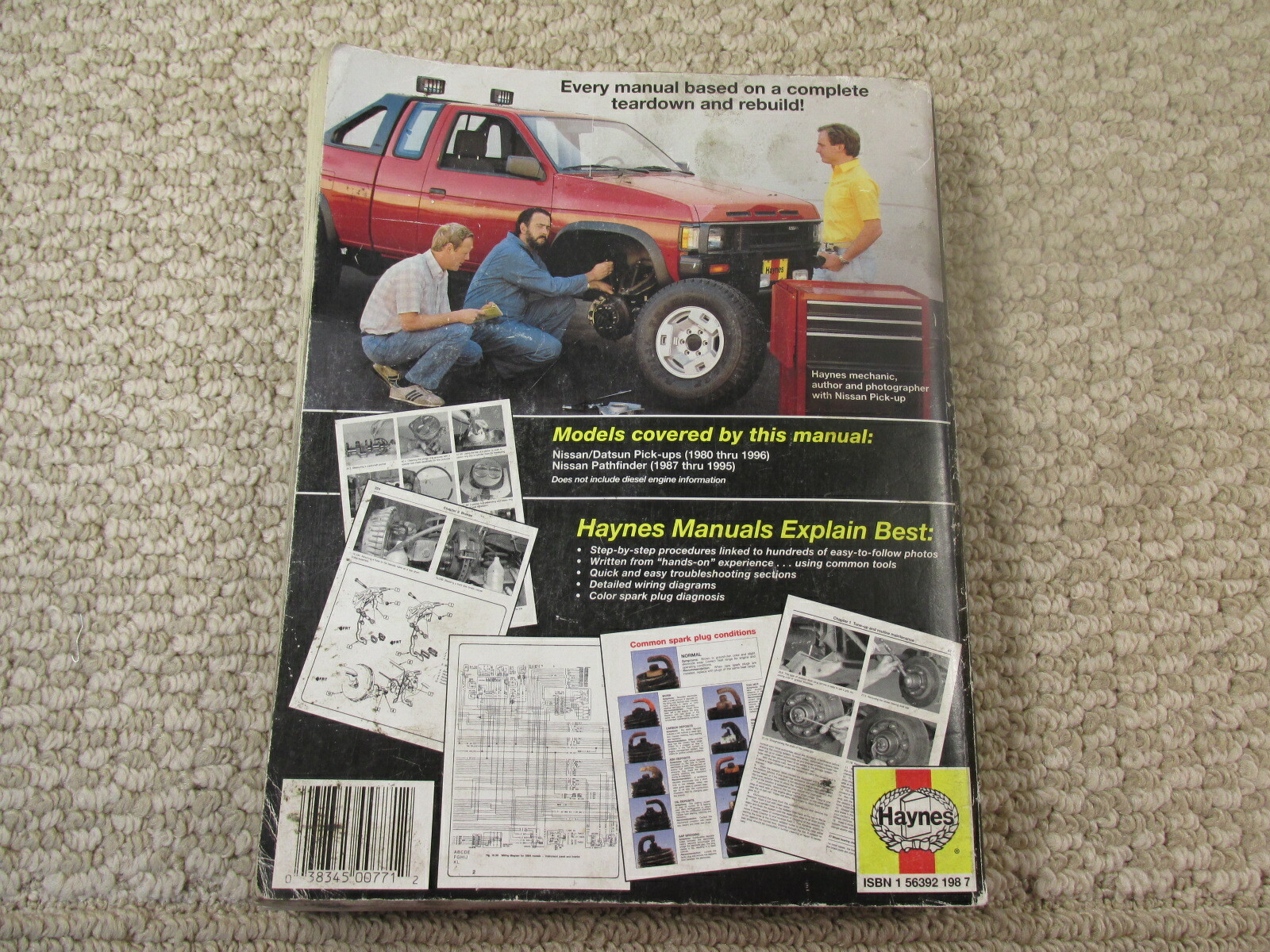 Buy Haynes Nissan Datsun Pickup 1980-1996 Pathfinder 1987-1995 Repair Manual  72030 online | eBay
