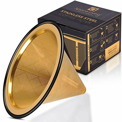 Pour Over Coffee Filter - Wide Metal 