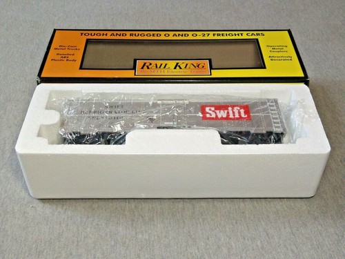Coche refrigerador moderno rápido MTH Railking O/O27 #30-78198 en caja ~ TSJM - Imagen 8 de 10