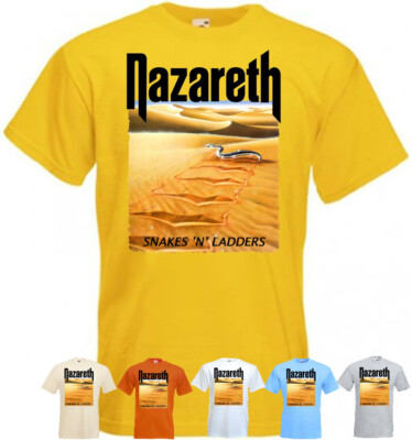 Nazareth Snakes 'n' Ladders v1 t-shirt hard rock band all colors all sizes S-5XL