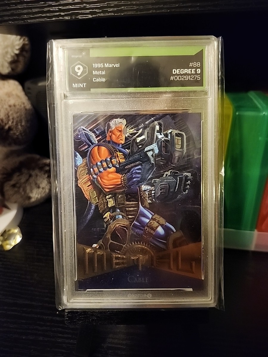1995 Marvel Metal Cable Graded 9 | eBay