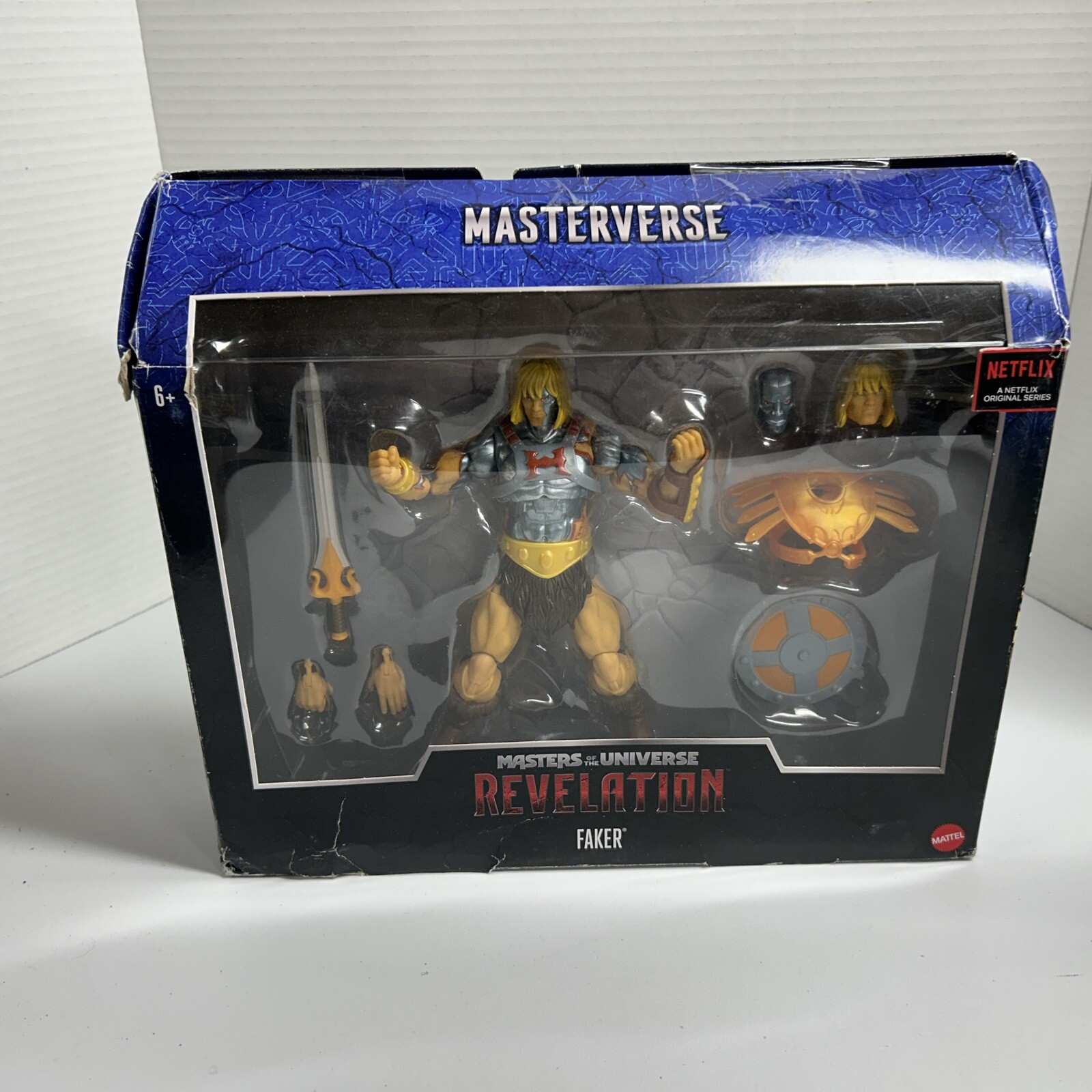 Masters of the Universe Revelation Faker He-Man Action Figure MOTU by Mattel