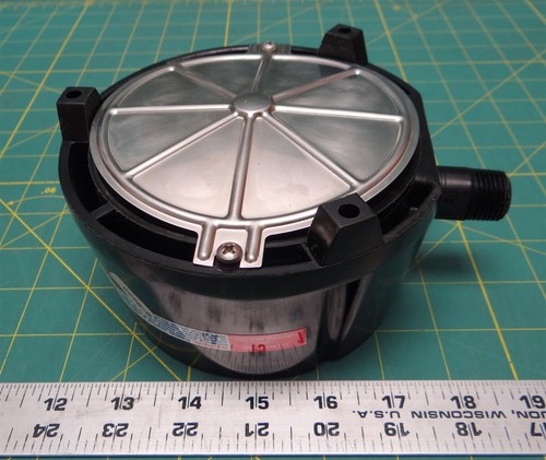 Ashcroft Duragauge 5" Pressure Gauge 0-100 PSI AISI 316 Tube & Socket 1/2" NPT - Picture 9 of 12
