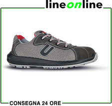 Scarpe antinfortunistiche U-Power Coal S1P SRC 100% metalfree sportive e leggere