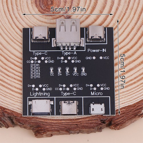 USB Cable Data Line Test Board Cable Checker USB Cable Tester Type-C Test Board - Picture 4 of 12