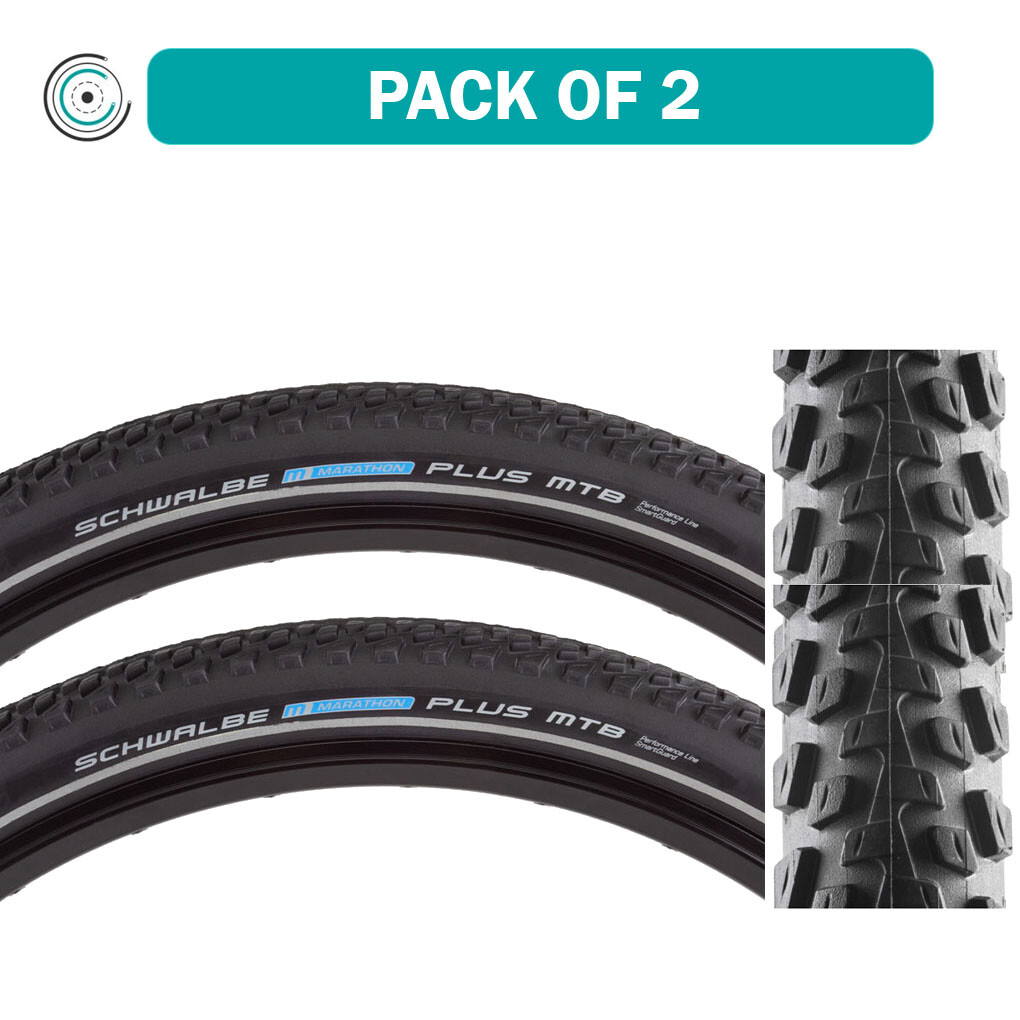 Покрышки Schwalbe Marathon 29 x 2,25 MTB Performance Twin SmartGuard, комплект из 2 шт.