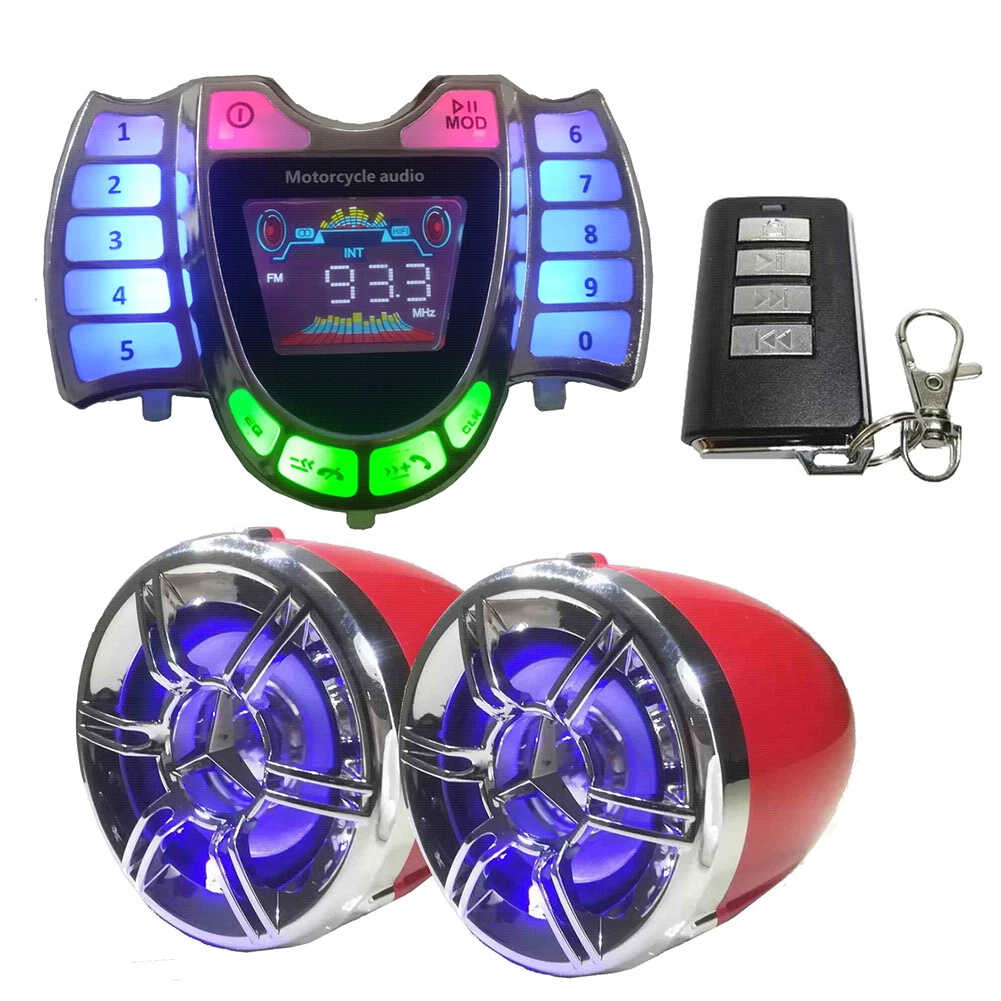 Motorcycle bluetooth cheap radio