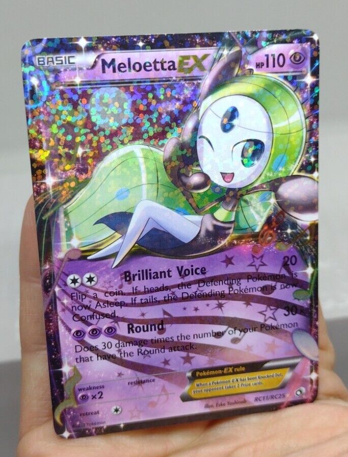 Meloetta EX #RC11 Prices, Pokemon Legendary Treasures