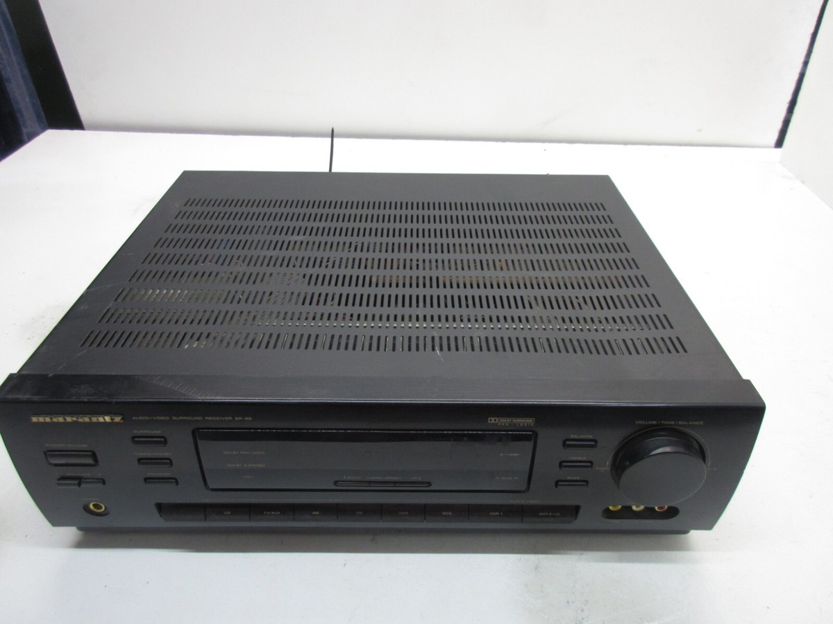 Marantz SR-66 Audio Video Surround Receiver - No Remote | eBay