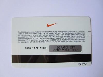 Maria Sharapova Nike Gift Card No Loaded US Open USTA Tennis
