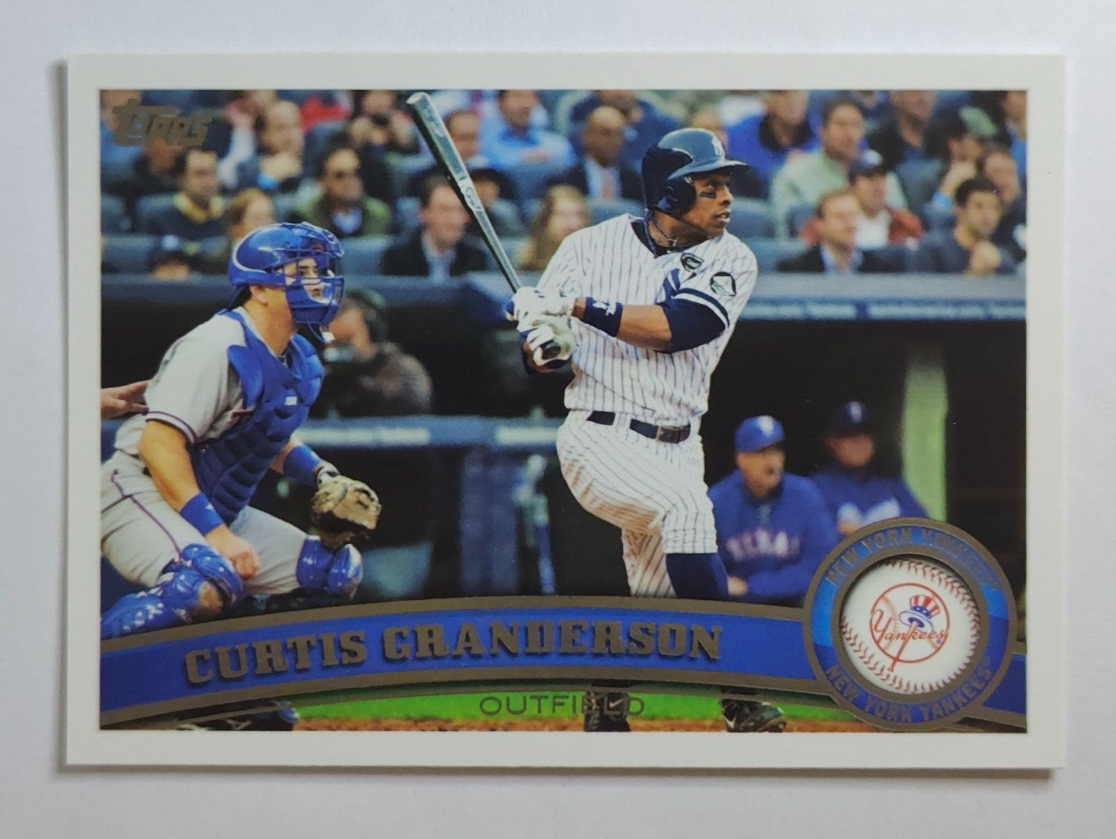 2011 Topps #433 Curtis Granderson New York Yankees