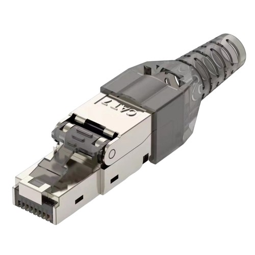 1 Set Shielded Crystal Heads Pressure-free Signal Transfer 6a/7/8 Gigabit - Afbeelding 11 van 12