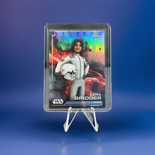 2024 Topps Chrome Star Wars Refractor Ezra Bridger  125