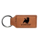 Got Norfolk Terrier Keychain Leatherette - Laser Engraved - Key Chain -