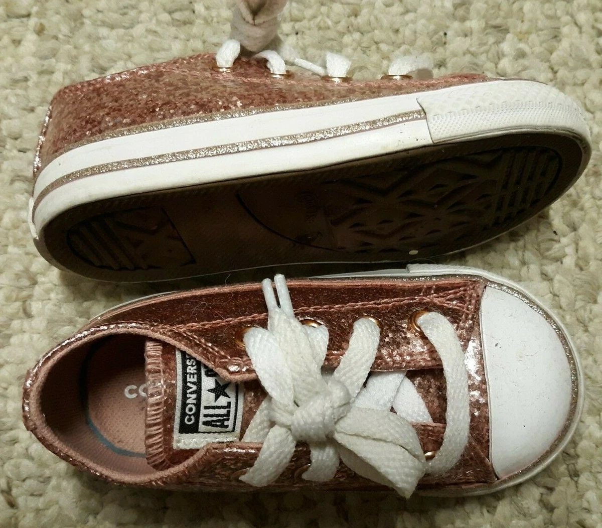 Infant hotsell converse glitter