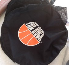SPORTS MESH DUFFLE BAG BASKETBALL BLACK THE ROCK 22x35x35 EXTRA LARGE EQUIPMENT