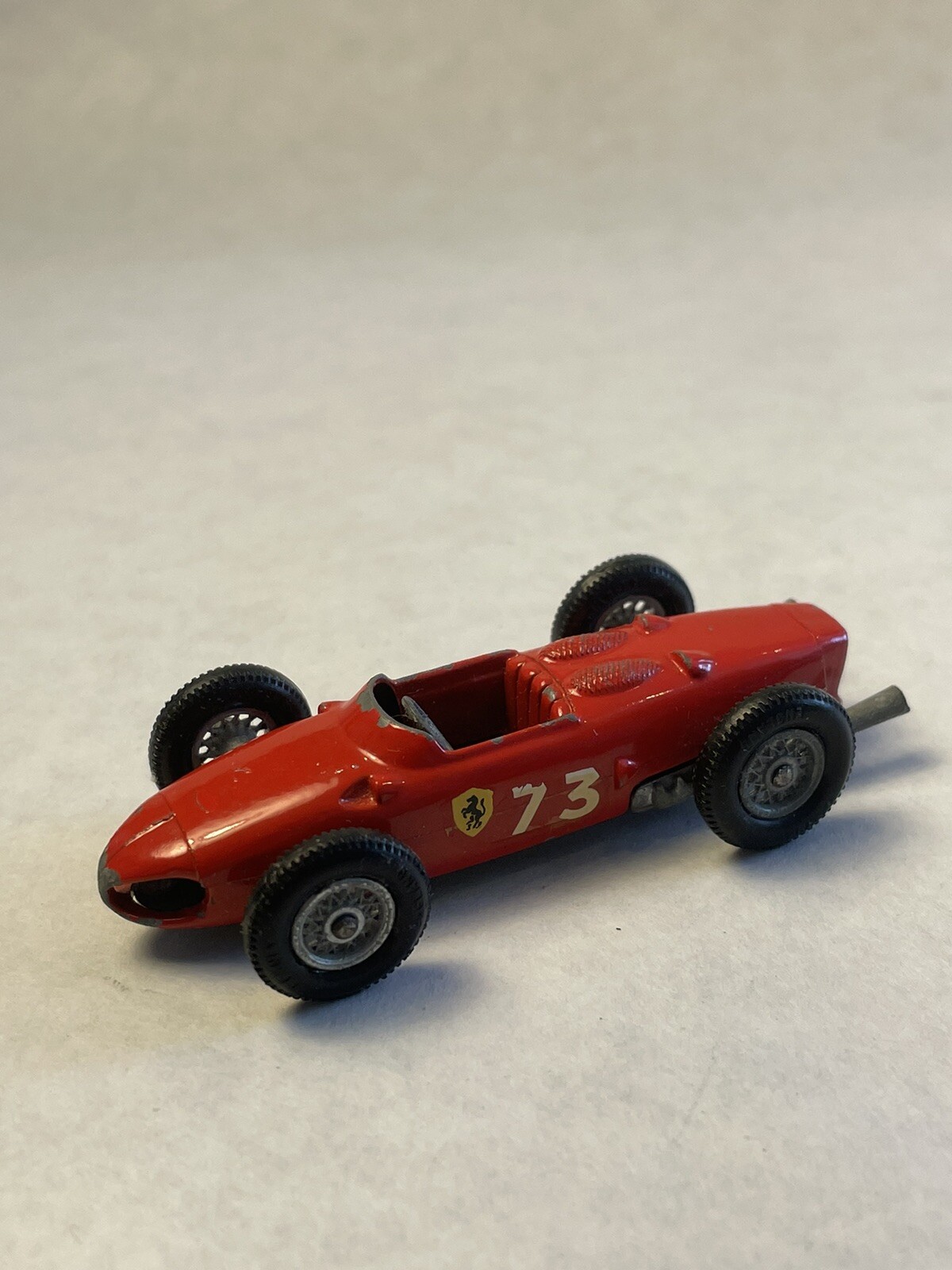 Vintage Matchbox Lesney  No. 73 Ferrari F1 Racer Red