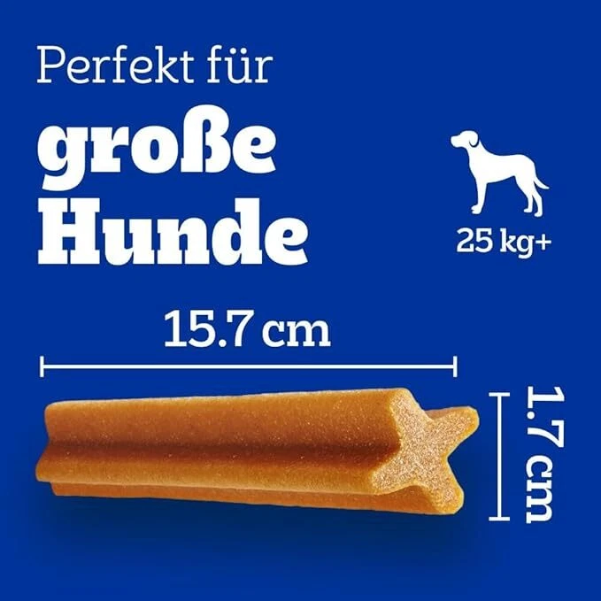PEDIGREE® DENTASTIX™ Daily Oral Care Karton Mega Pack Grosse Hunde 15x7 Stück - Bild 4 von 4