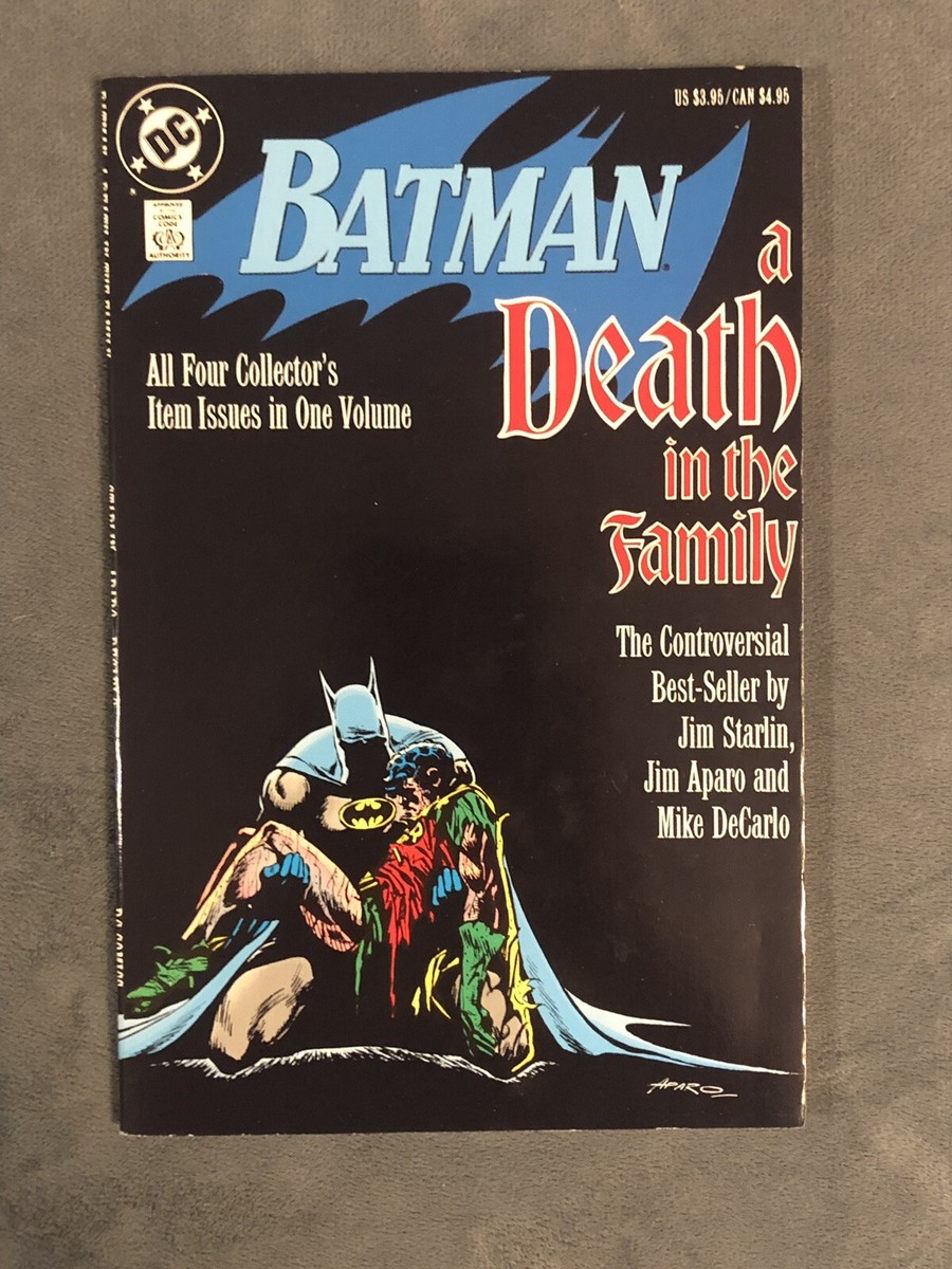 BATMAN A Death In The Family 426-429 1st Edition 1988 Trade
