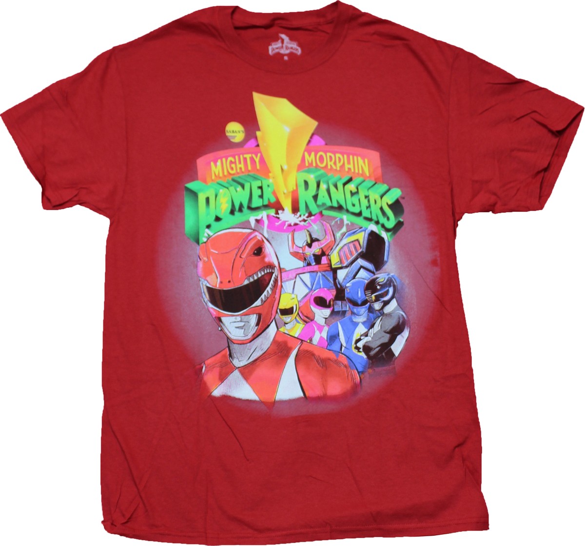 Mighty Morphin Power Rangers T Shirt Mighty Morphin Power Rangers