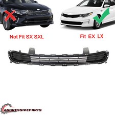 Fits Kia Optima EX LX 2016-2018 Front Bumper Lower Grille Black 86560D5010