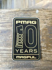  5 MAGPUL 10 Years PMAG Sticker Decal Mag Magazine Anniversary Gun Rifle