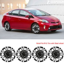 For Toyota Prius 01-21 15 4 Hubcaps Wheel Covers Hub Caps Fits R15 Steel Wheel