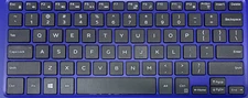 Dell Inspiron 11 (3162/3164) BLUE LAPTOP KEYBOARD REPLACEMENT KEYS KEYCAPS