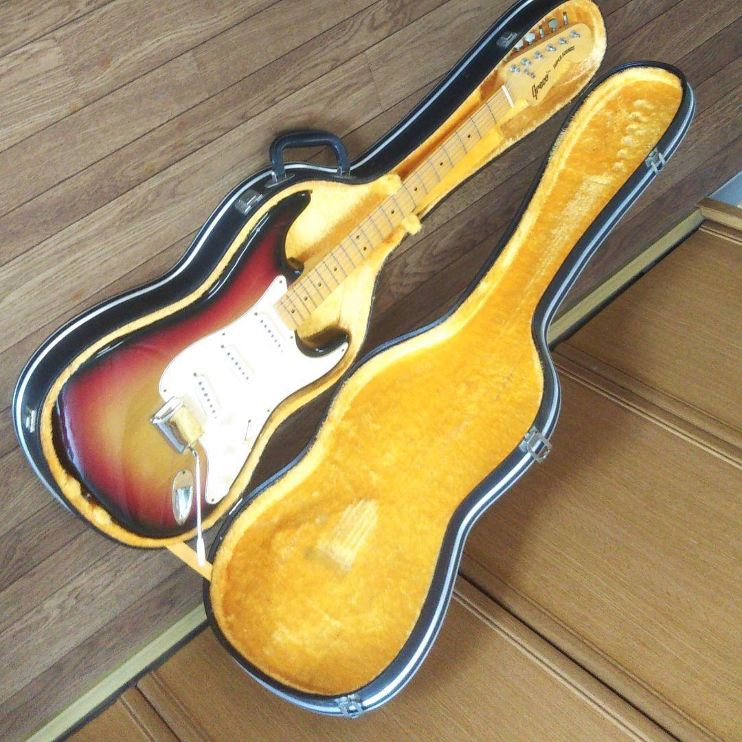 Electric Guitar Greco SE-600 Super Sound Vintage Sunburst SN