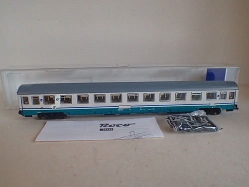 Roco Personenwagen Reisezugwagen XMPR Design 2. Kl weiß grün FS 74332 OVP | Zustand: Neu