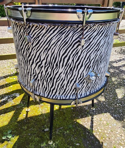 Drum Side Table African Style Music Enthusiast - Picture 8 of 8