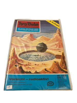 Perry Rhodan Caution - Radioactive! #453 Hans Kneifel Torah Silver Band  1981