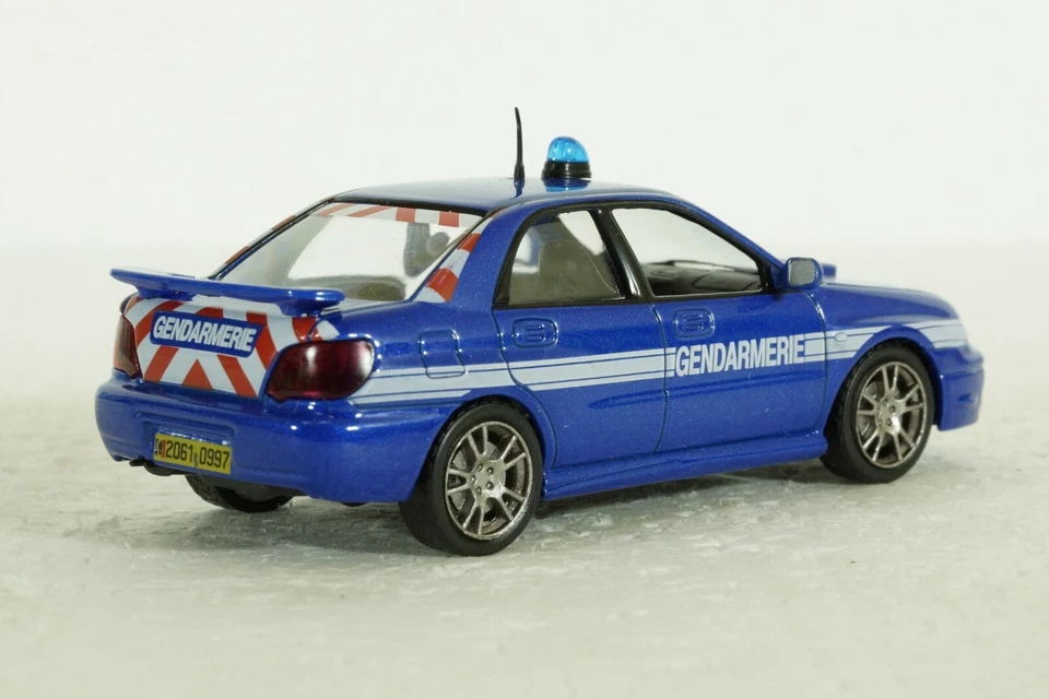 Subaru Impreza Police, Police Cars of the World #43, DeAgostini 1:43 - Image 3 of 4