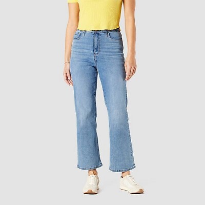 levi's women's high waist cropped flare jeans