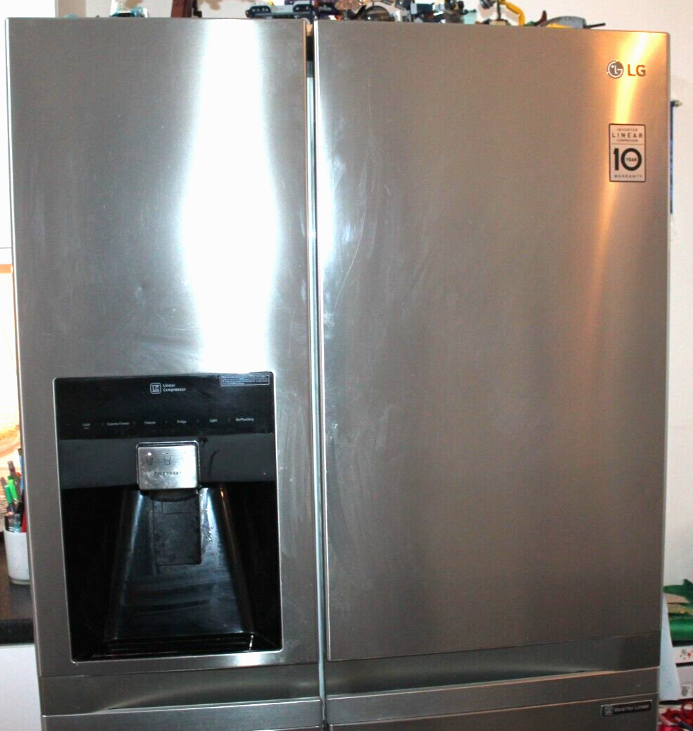 LG American Fridge Freezer non plumbed GSL545NSYV eBay