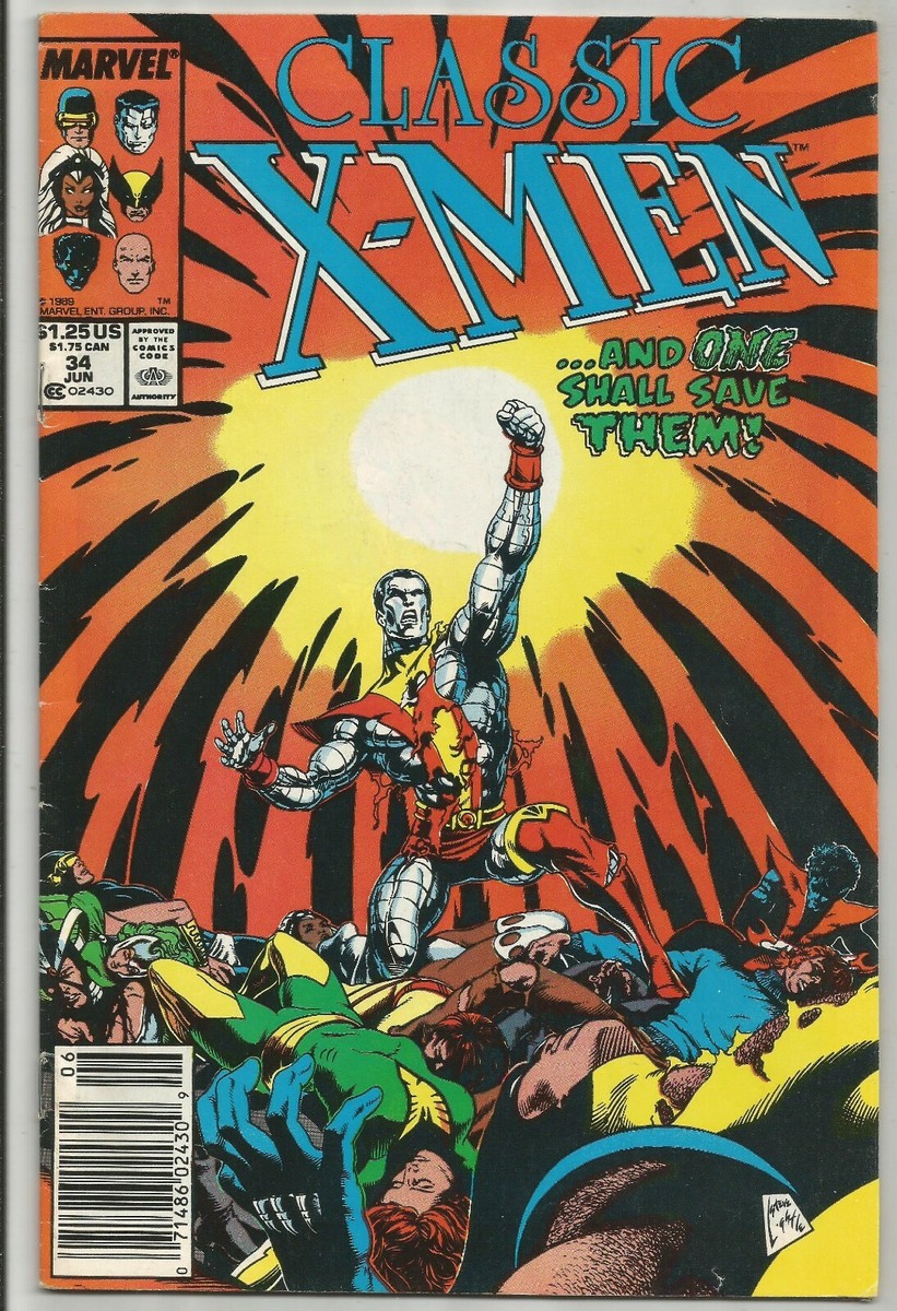 CLASSIC X-MEN #34 JUNE 1989 VERY FINE CONDITION | eBay
