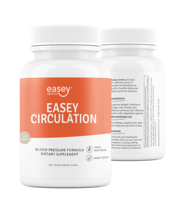 #ad Easey Series Blood Pressure amp; Circulation Support Herbal Supplement 120 Caps $34.98