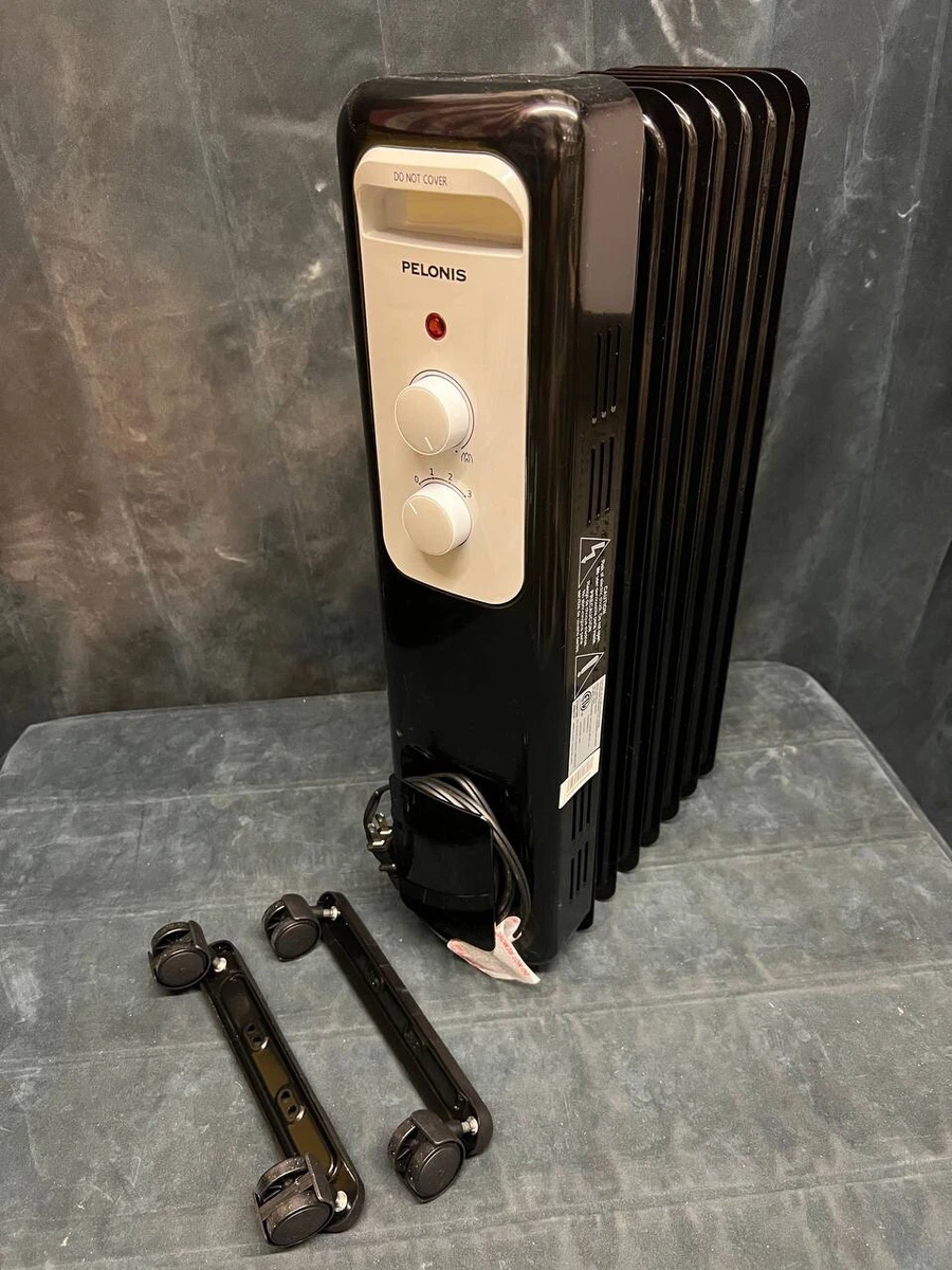 Pelonis 1,500Watt OilFilled Radiant Electric Space Heater, 46 OFF
