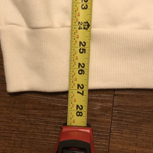 NUOVO Polo Ralph Lauren Felpa Rugby Pile Rigato Bianco Blu Uomo S Small - Foto 10 di 14