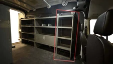 Storage Shelf Tower to fit Ford Transit Medium & High Roof, Sprinter, ProMaster