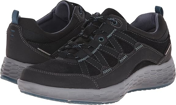 Rockport Women Waterproof Black shoe 10 Ortho insole $130 restaurant/chef/nurse