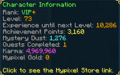 Hypixel Account VIP+ (Full Access) | Nicht Gebannt