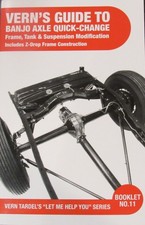 Banjo Axle Quick-change Ford Frame Mod Book Flathead V8 Vintage Rat Rod T M Vern Banjo Axle Quick-change Ford Frame Mod Book Flathead V8 Vintage Rat Rod T M Vern