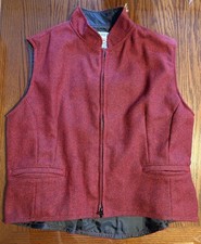 Schaefer Outfitter Style 905 Wool Vest USA Made Xl Herringbone Western Vest