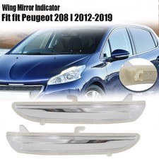 Paar Spiegelblinker Für Peugeot 208 2008 13-19 Citroen C3 Blinker Seitenblinker